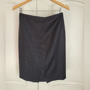 Emporio Armani stripped pencil skirt